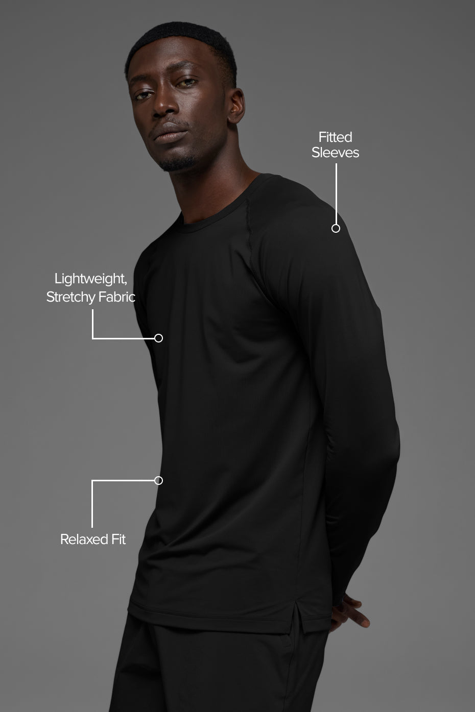 Idol Crewneck Long Sleeve - Black — photo 2