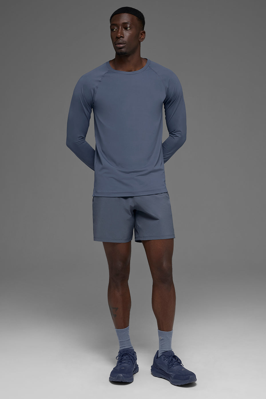 Idol Crewneck Long Sleeve - Bluestone — photo 4