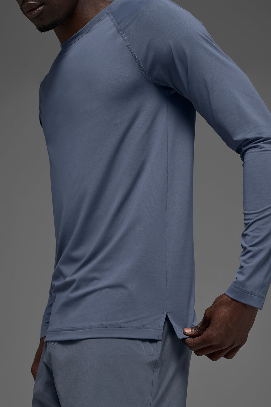 Idol Crewneck Long Sleeve - Bluestone — photo 2