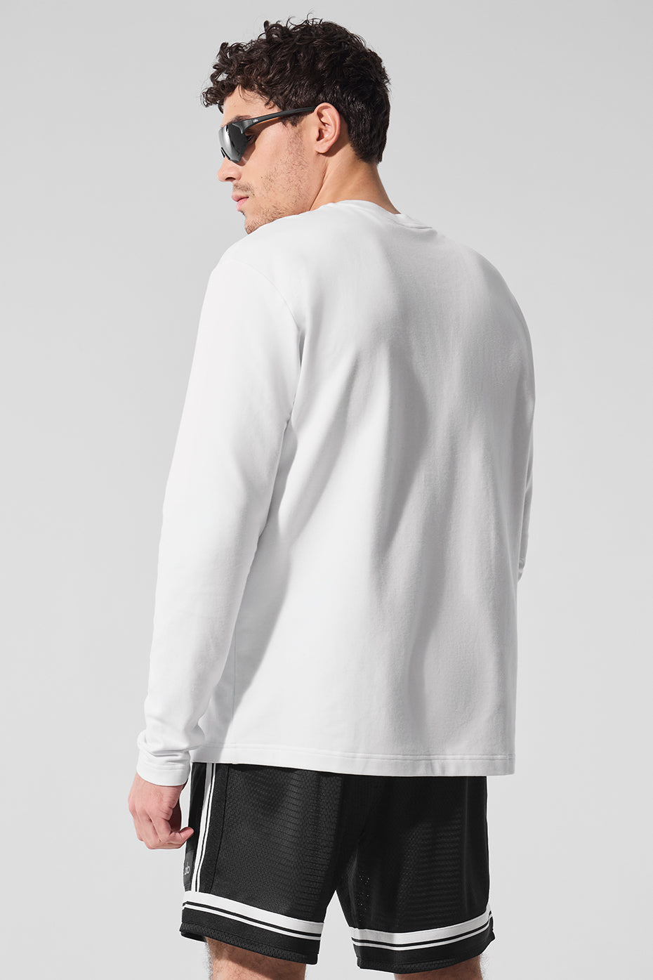 Double Take Long Sleeve Crew - White — photo 3