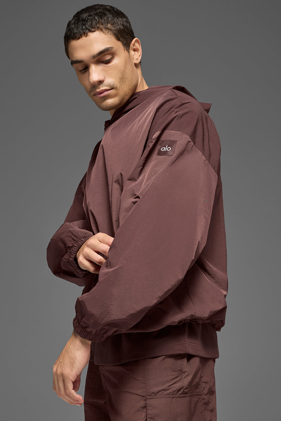 Axis Hooded Pullover - Brownstone — photo 3