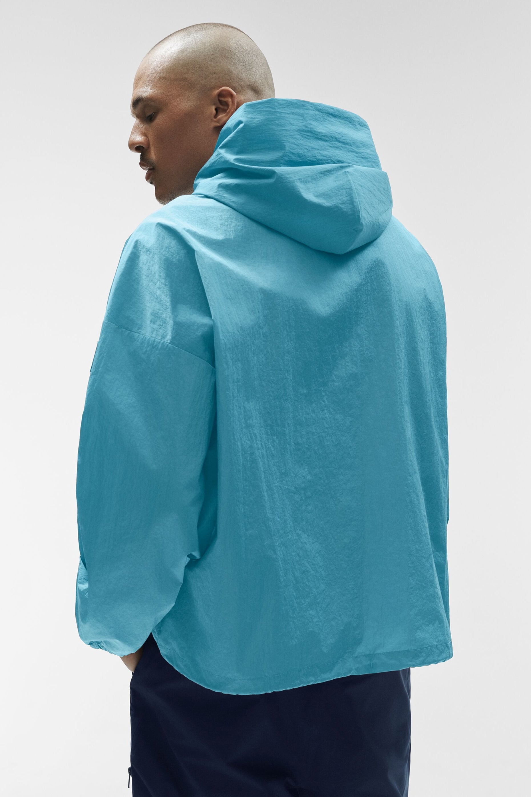Axis Hooded Pullover - Blue Breeze — photo 2