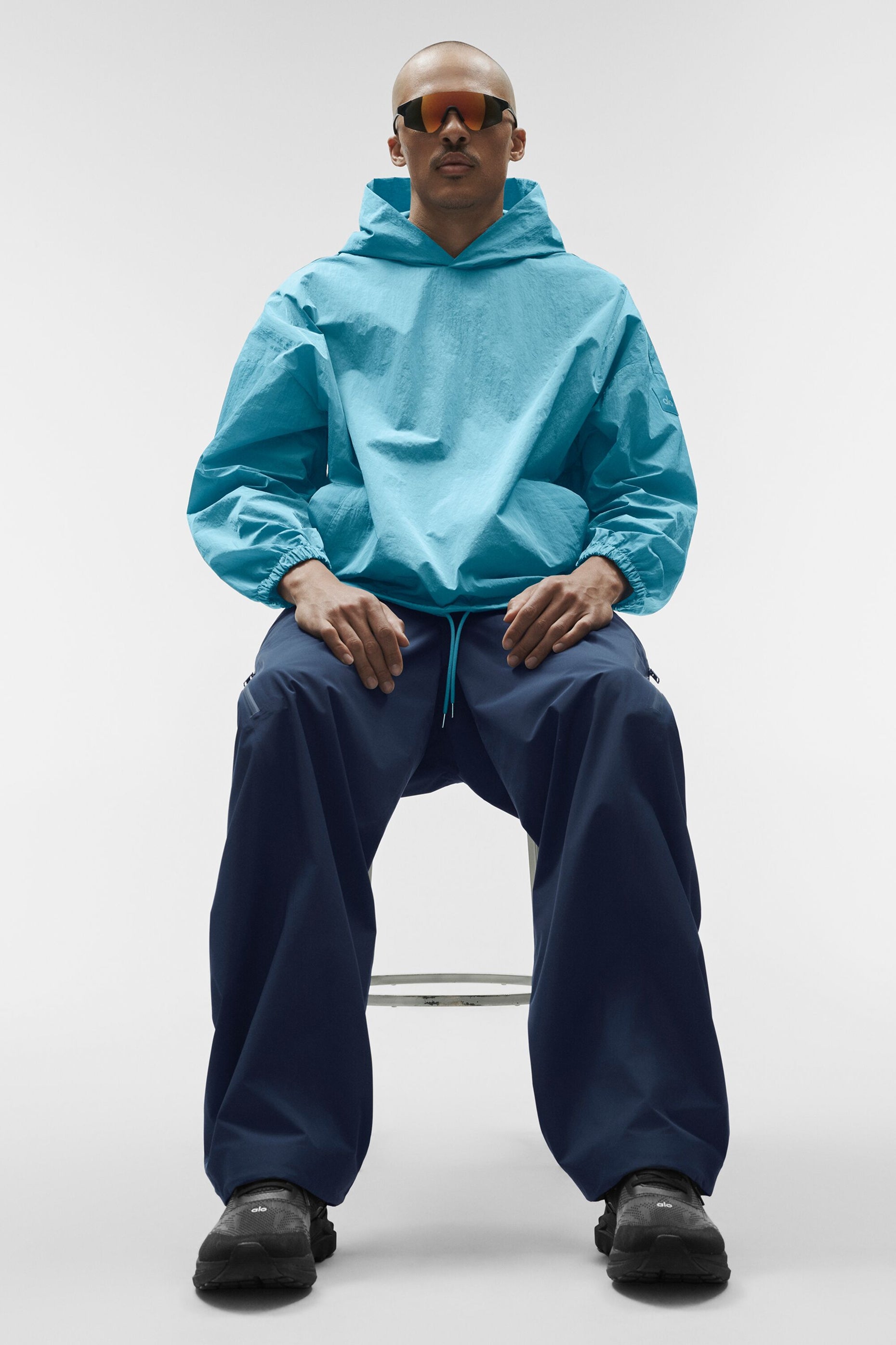 Axis Hooded Pullover - Blue Breeze — photo 6