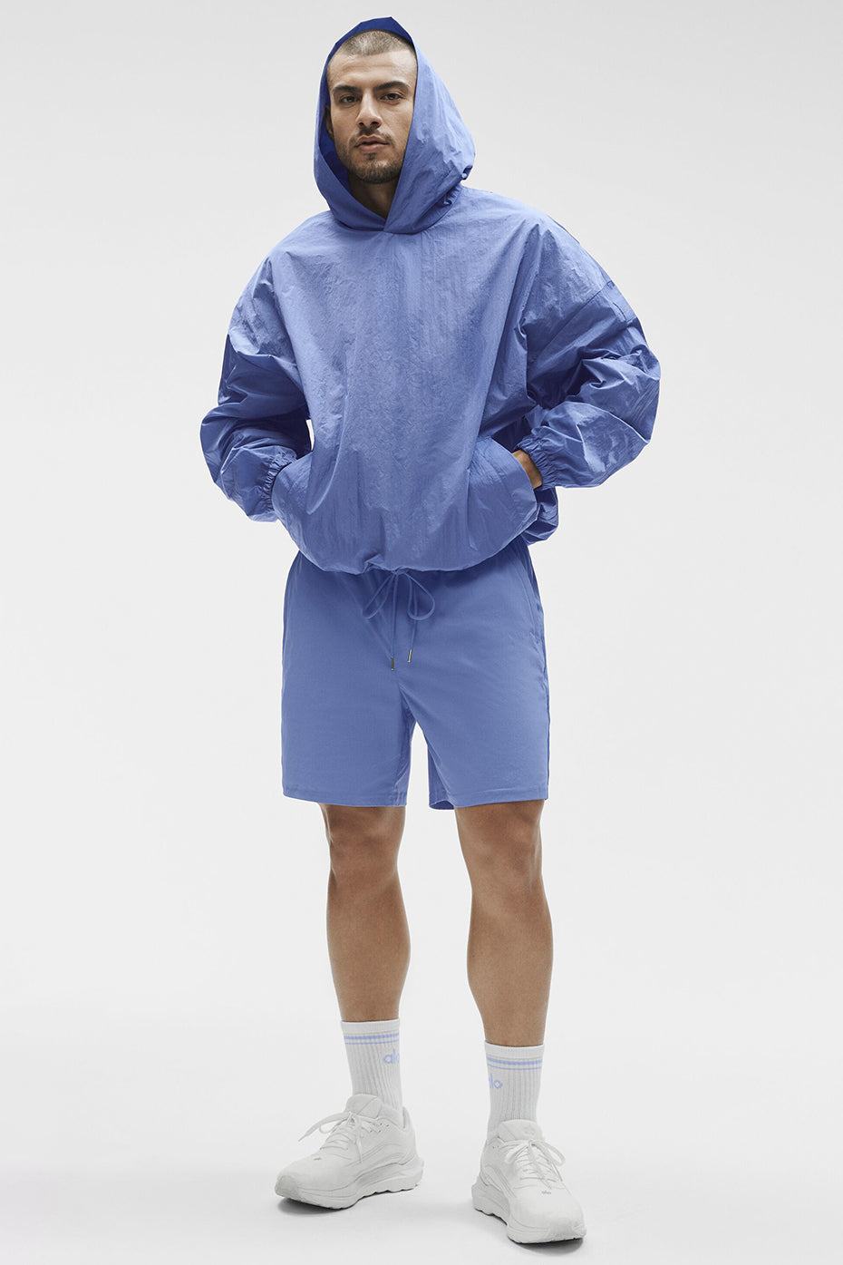Axis Hooded Pullover - Provence Blue — photo 6