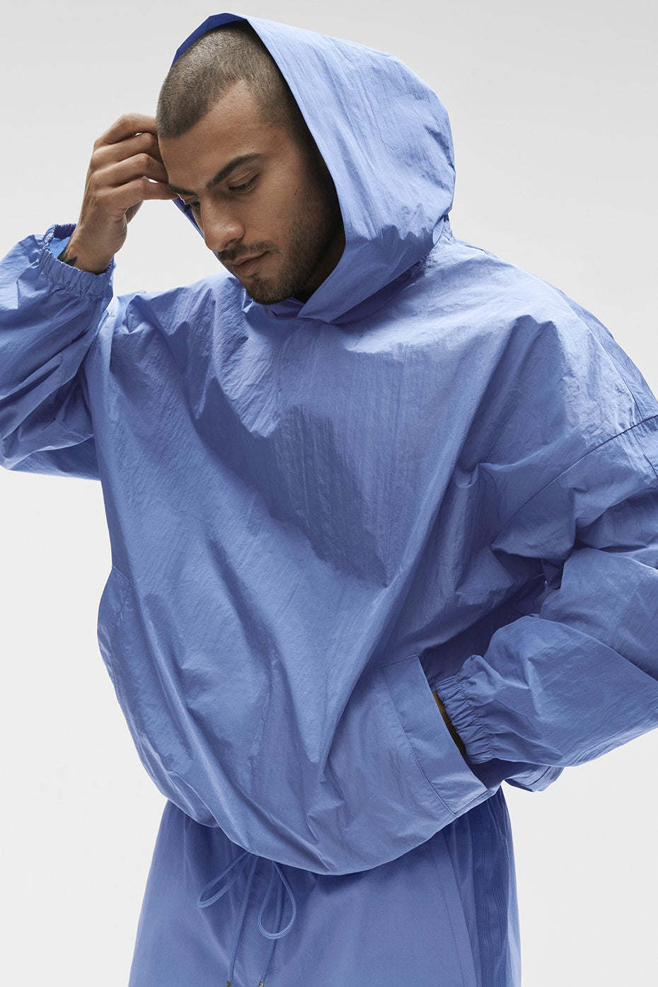 Axis Hooded Pullover - Provence Blue — photo 3