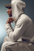Waffle Lounge Hoodie - Bone — photo 1