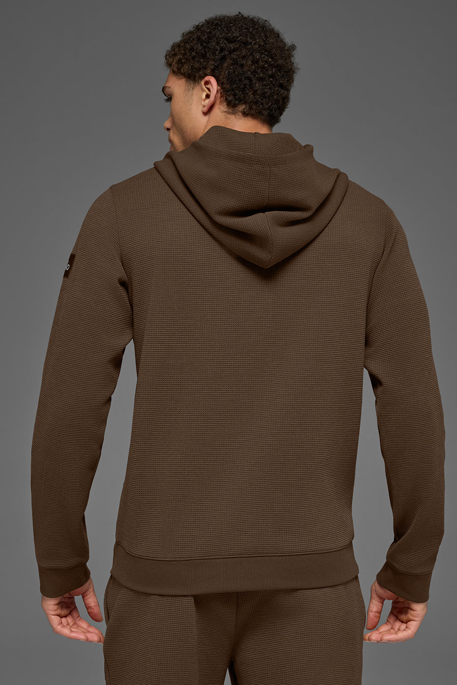 Waffle Lounge Hoodie - Espresso — photo 4