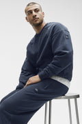 Field Crew Neck Sweatshirt - Navy — photo 1