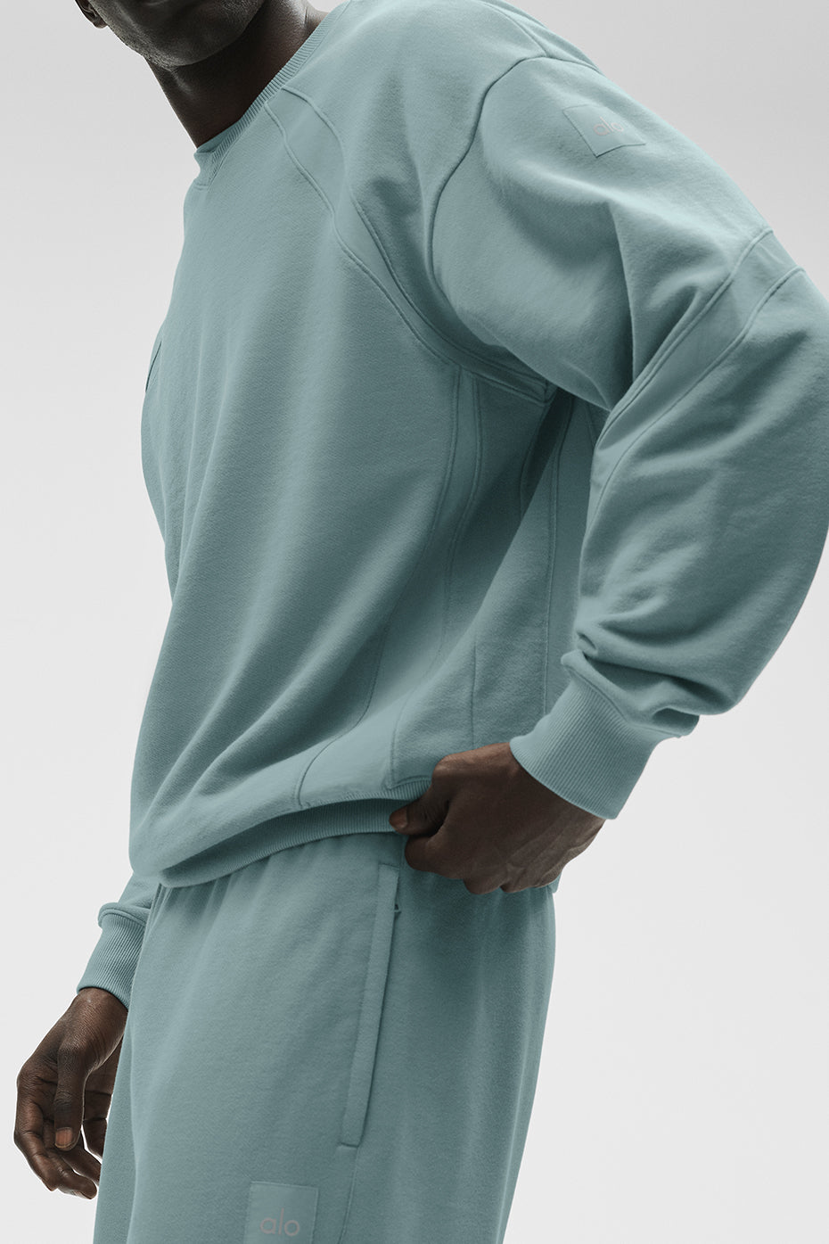 Field Crew Neck Sweatshirt - Desert Sage — photo 2