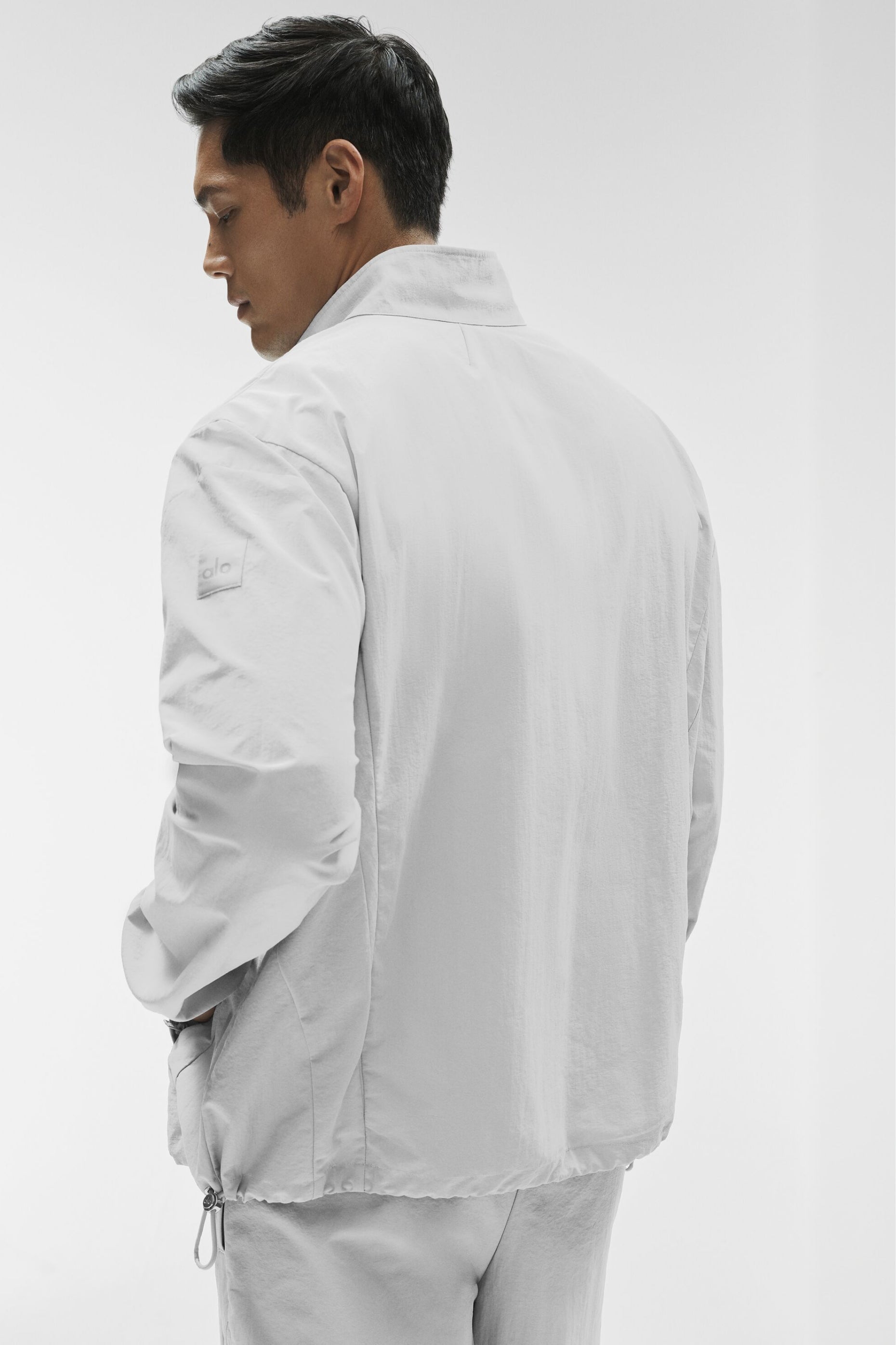 Takeaway Track Full Zip Jacket - Titanium — photo 4