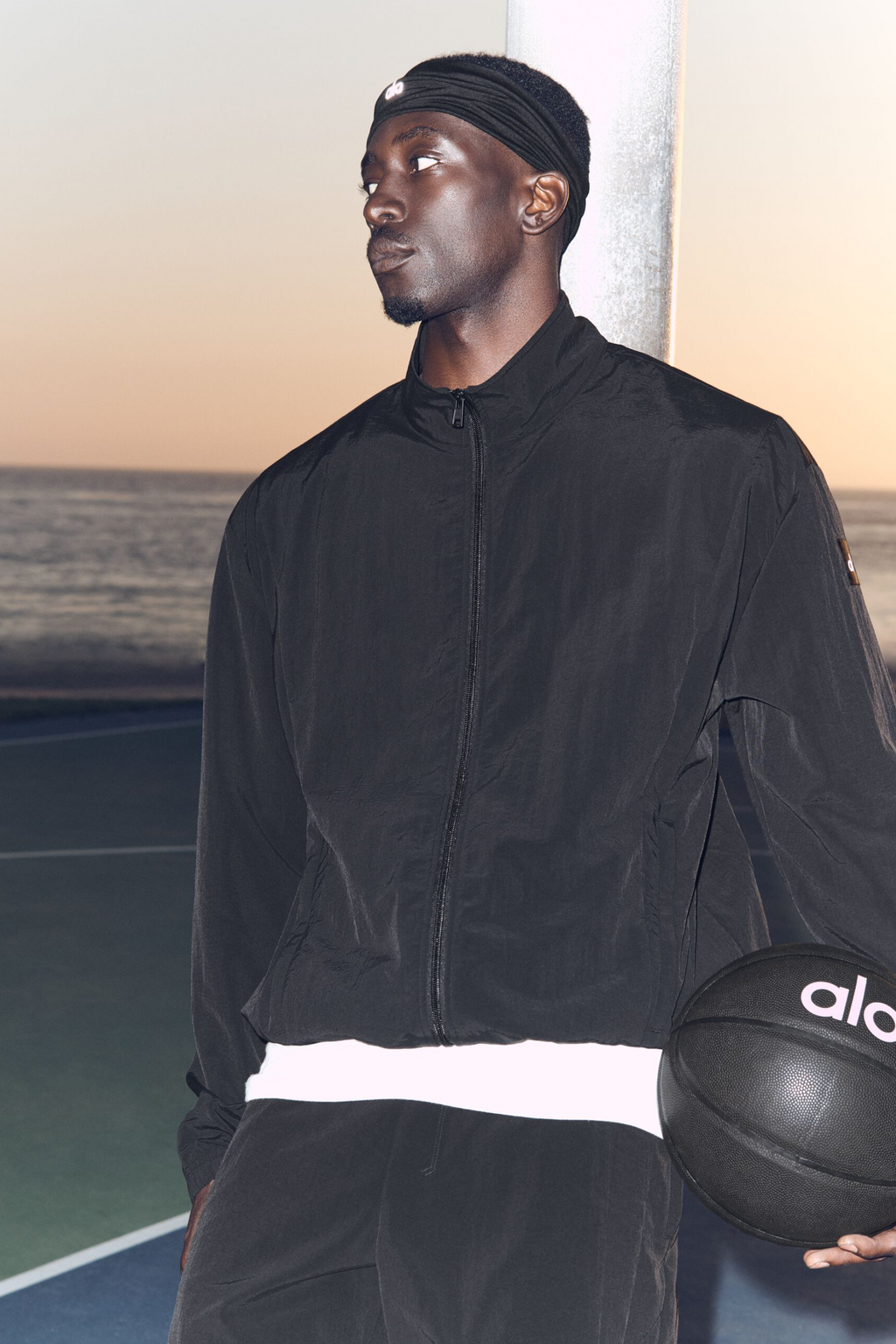 Takeaway Track Full Zip Jacket - Black — photo 1