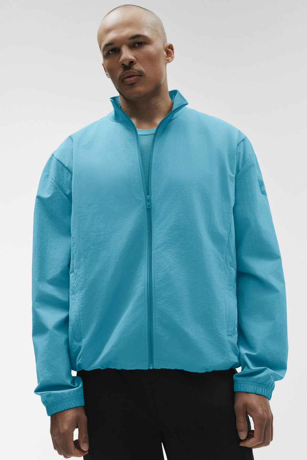 Takeaway Track Full Zip Jacket - Blue Breeze — photo 3