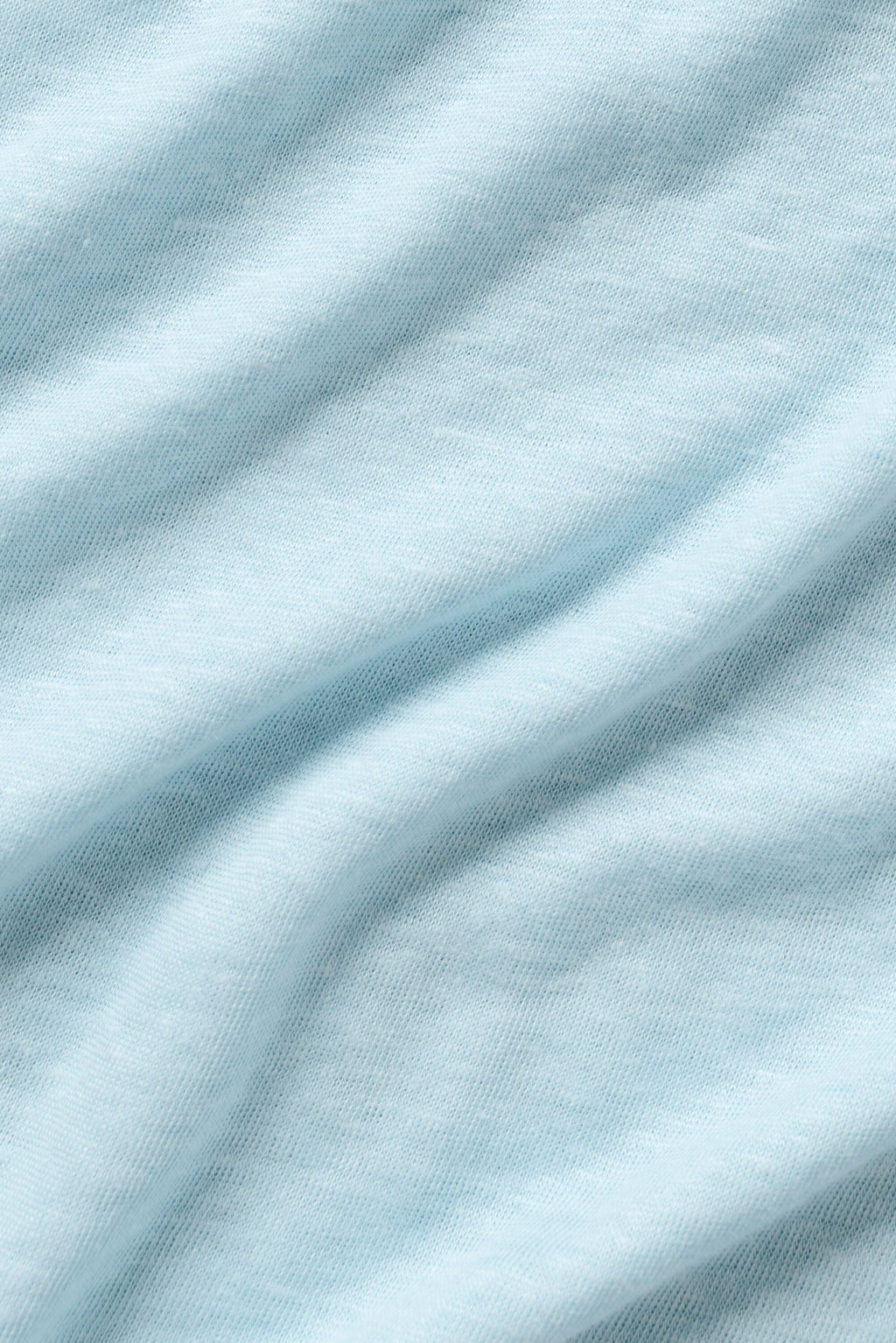 Linen Jersey Coastal Long Sleeve Pullover - Seaside Blue — photo 6