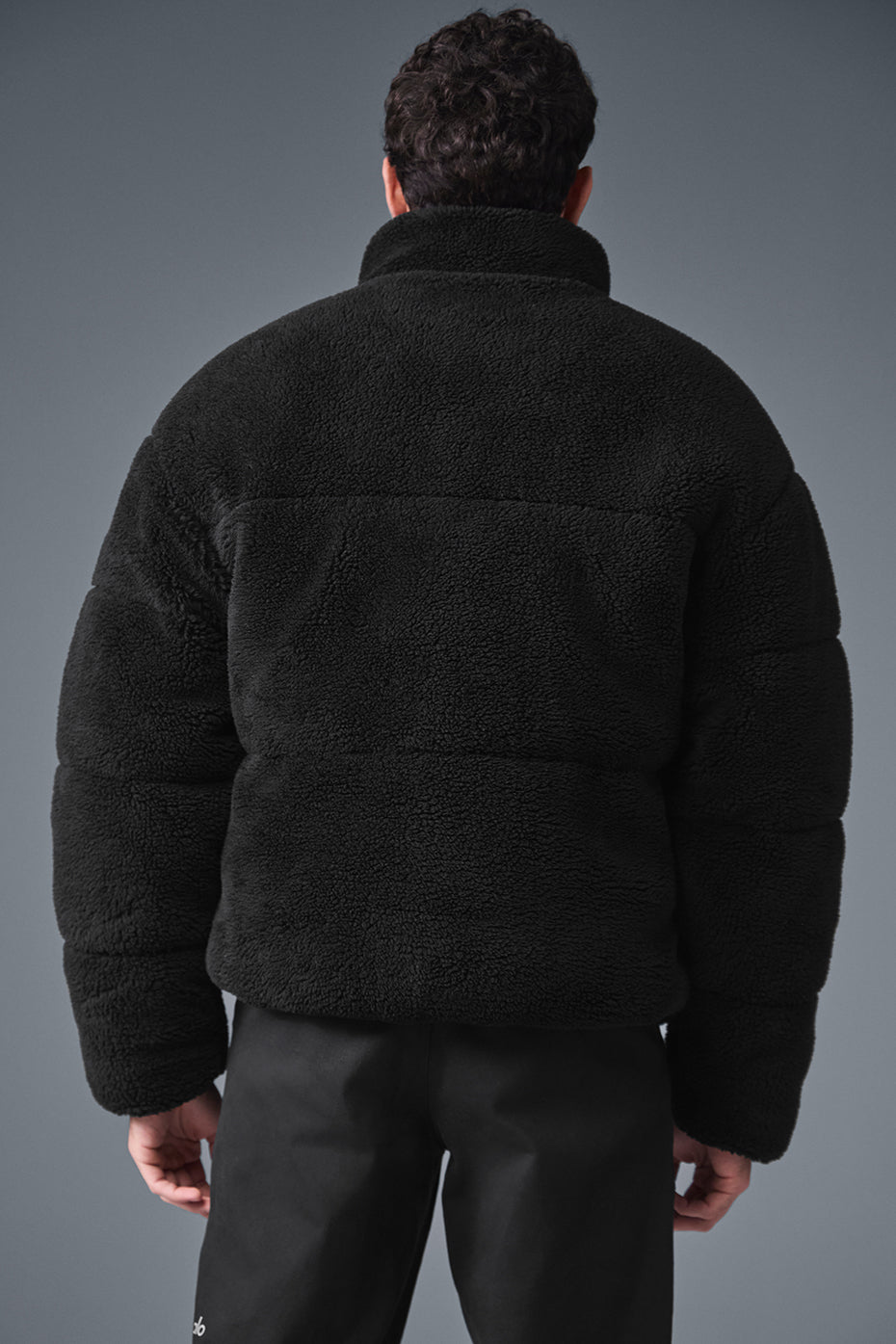 Sherpa Stage Puffer - Black — photo 2