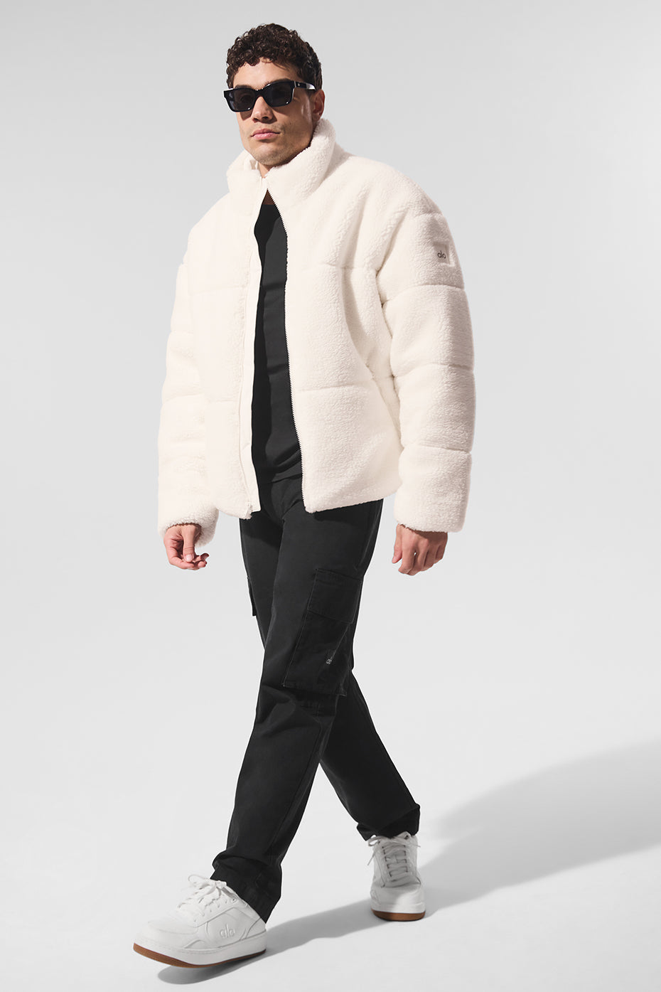 Sherpa Stage Puffer - Ivory — photo 1