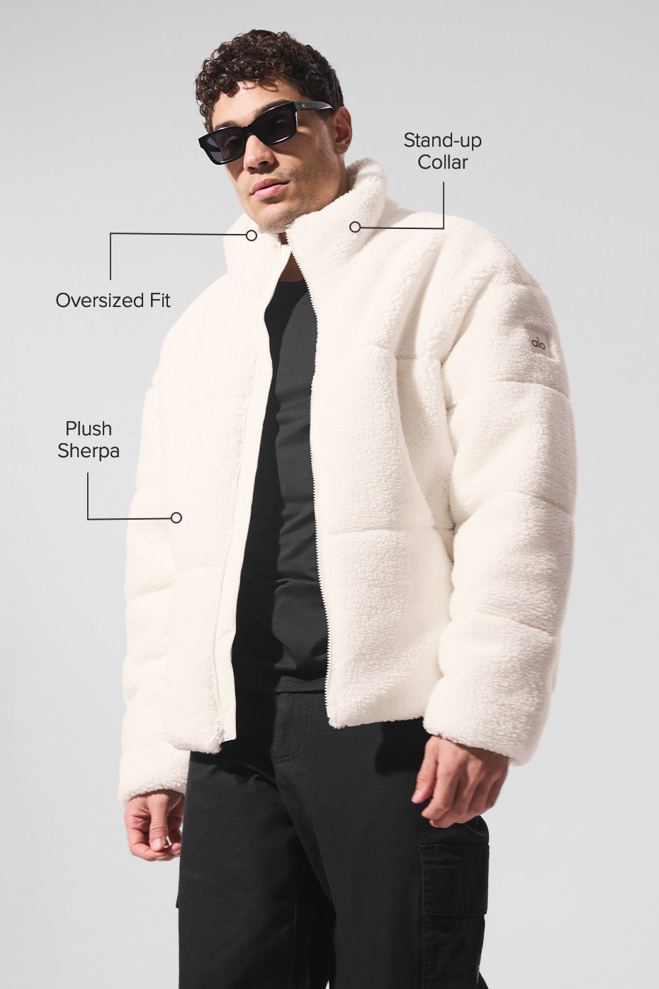 Sherpa Stage Puffer - Ivory — photo 2