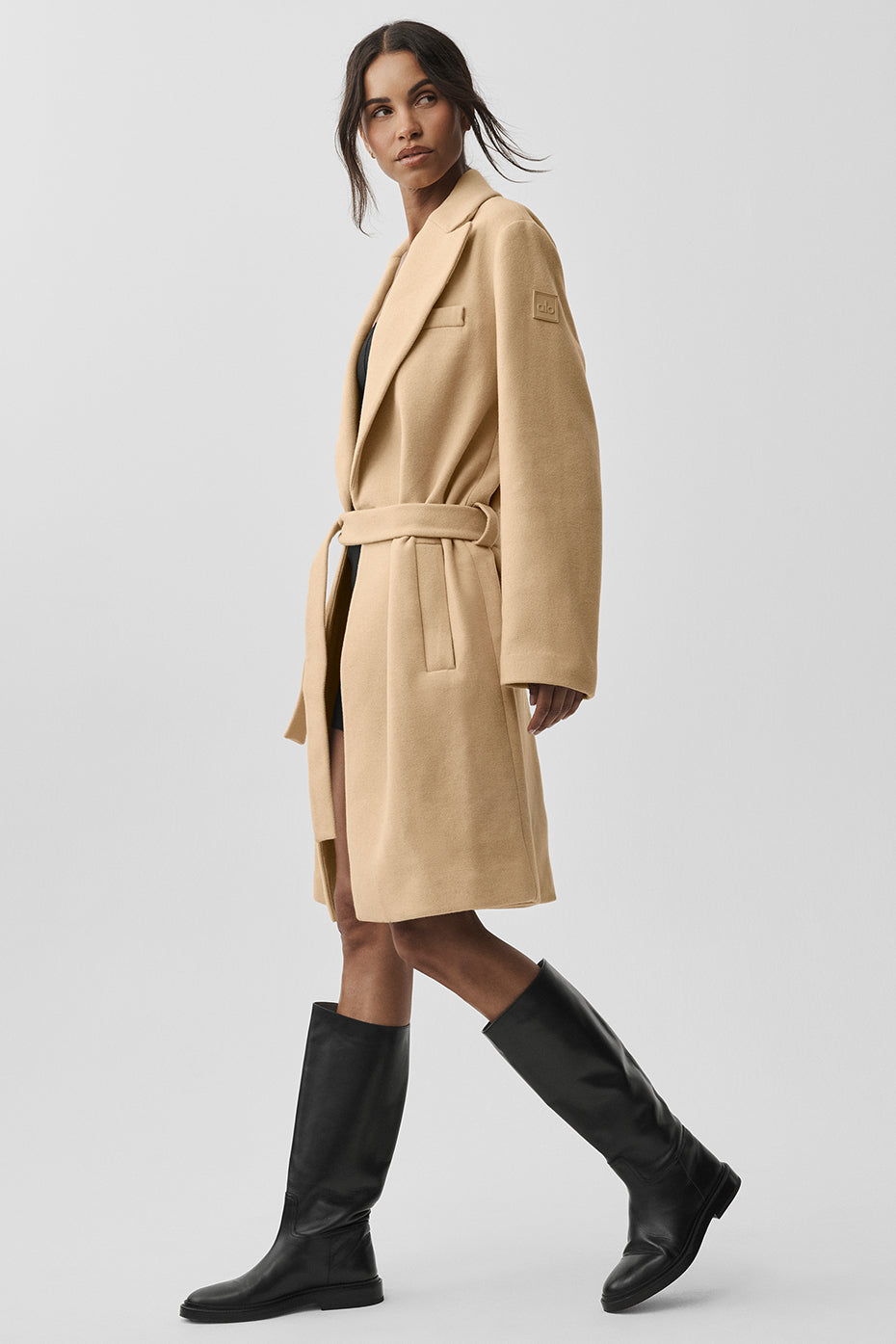 Wool Gameday Overcoat - Camel — photo 4
