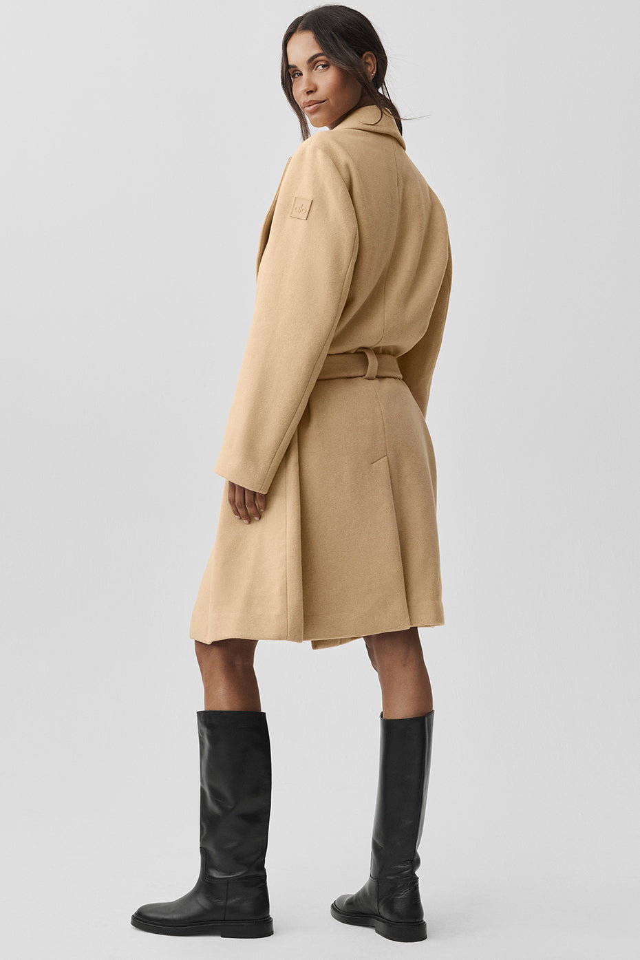 Wool Gameday Overcoat - Camel — photo 2