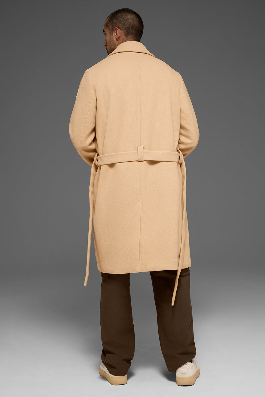 Wool Gameday Overcoat - Camel — photo 2