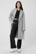 Wool Gameday Overcoat - Athletic Heather Grey — photo 1