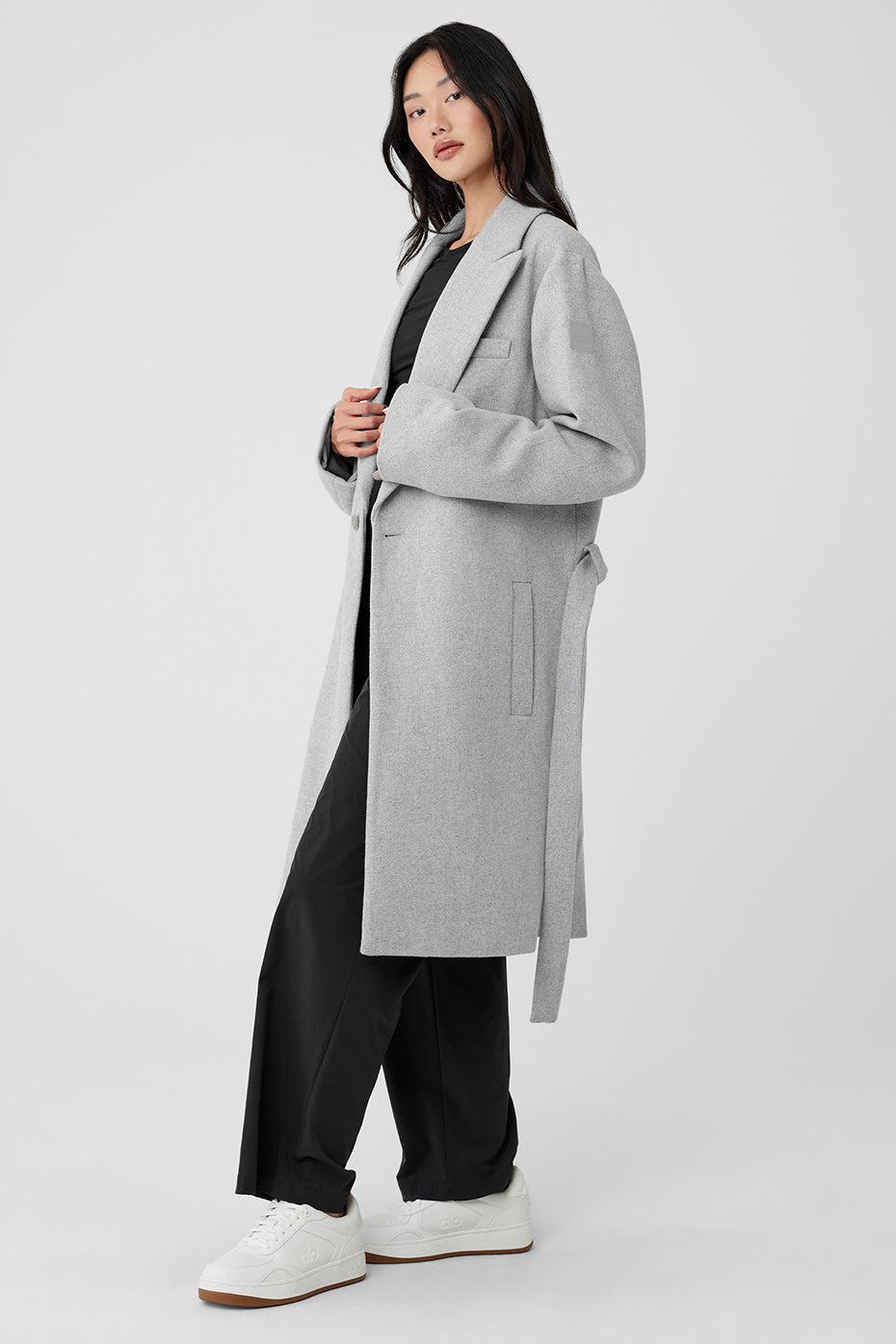 Wool Gameday Overcoat - Athletic Heather Grey — photo 3