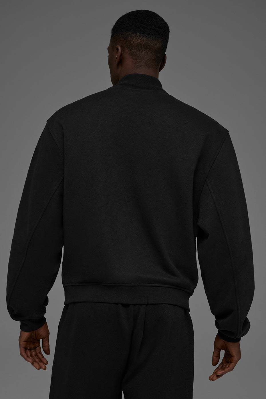 Renown Varsity Jacket - Black — photo 3