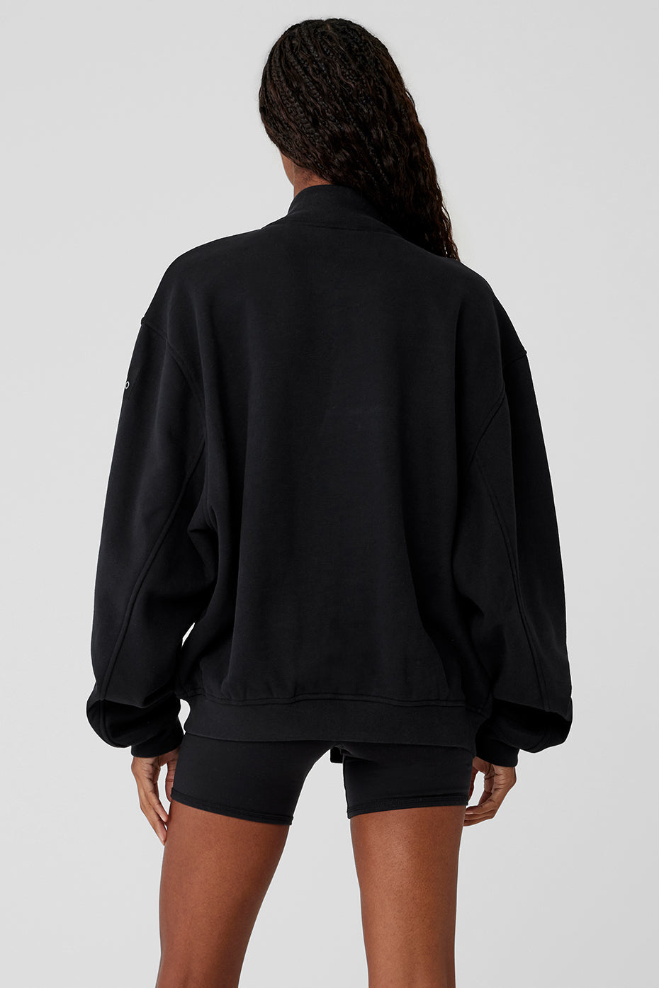 Renown Varsity Jacket - Black — photo 2
