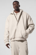 Select Hooded Bomber Jacket - Bone — photo 1