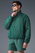 Latitude Light Weight 1/2 Zip Pullover Jacket - Winter Ivy — photo 1