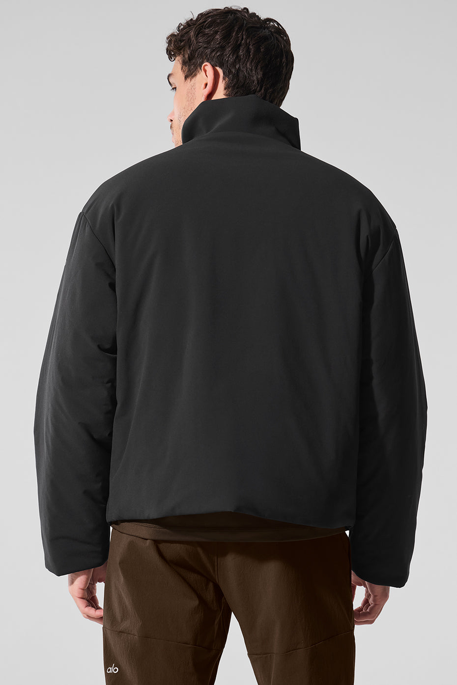 Stretch Woven Notable Jacket - Black — photo 2
