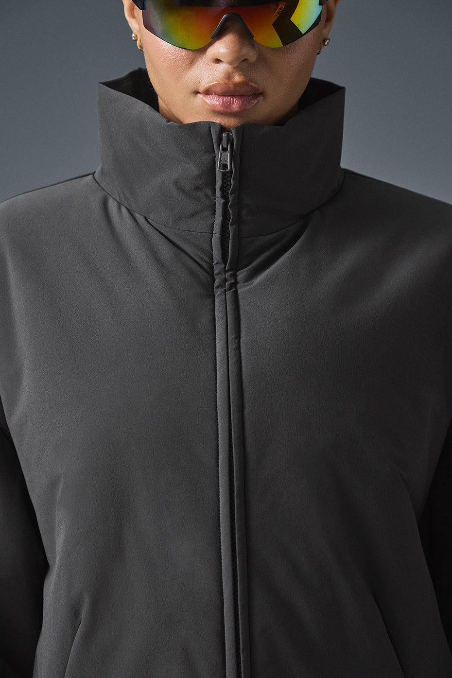 Stretch Woven Notable Jacket - Anthracite — photo 5