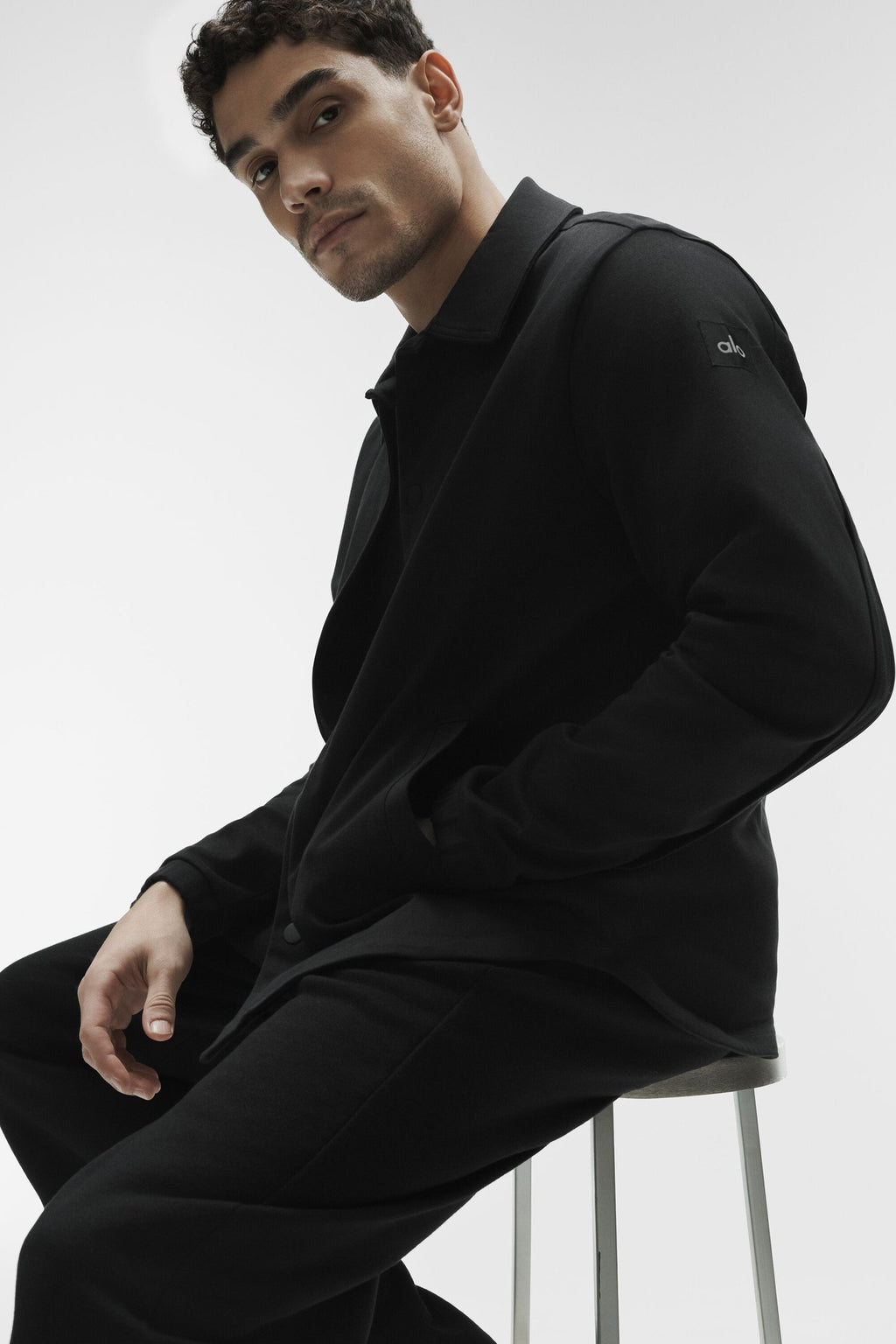 Edition Sueded Jacket - Black — photo 5