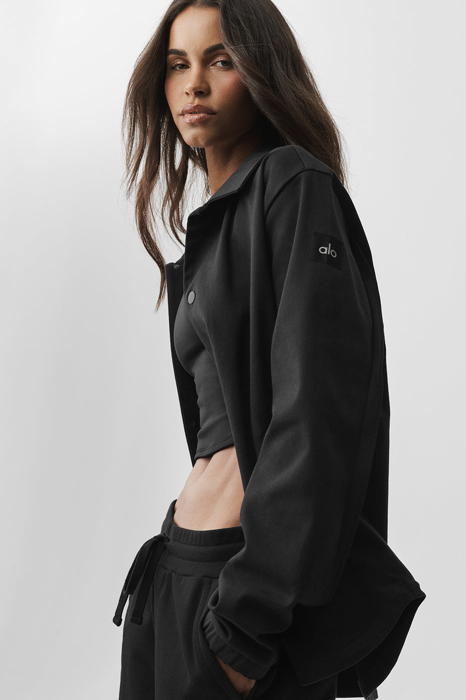 Edition Sueded Jacket - Black — photo 5