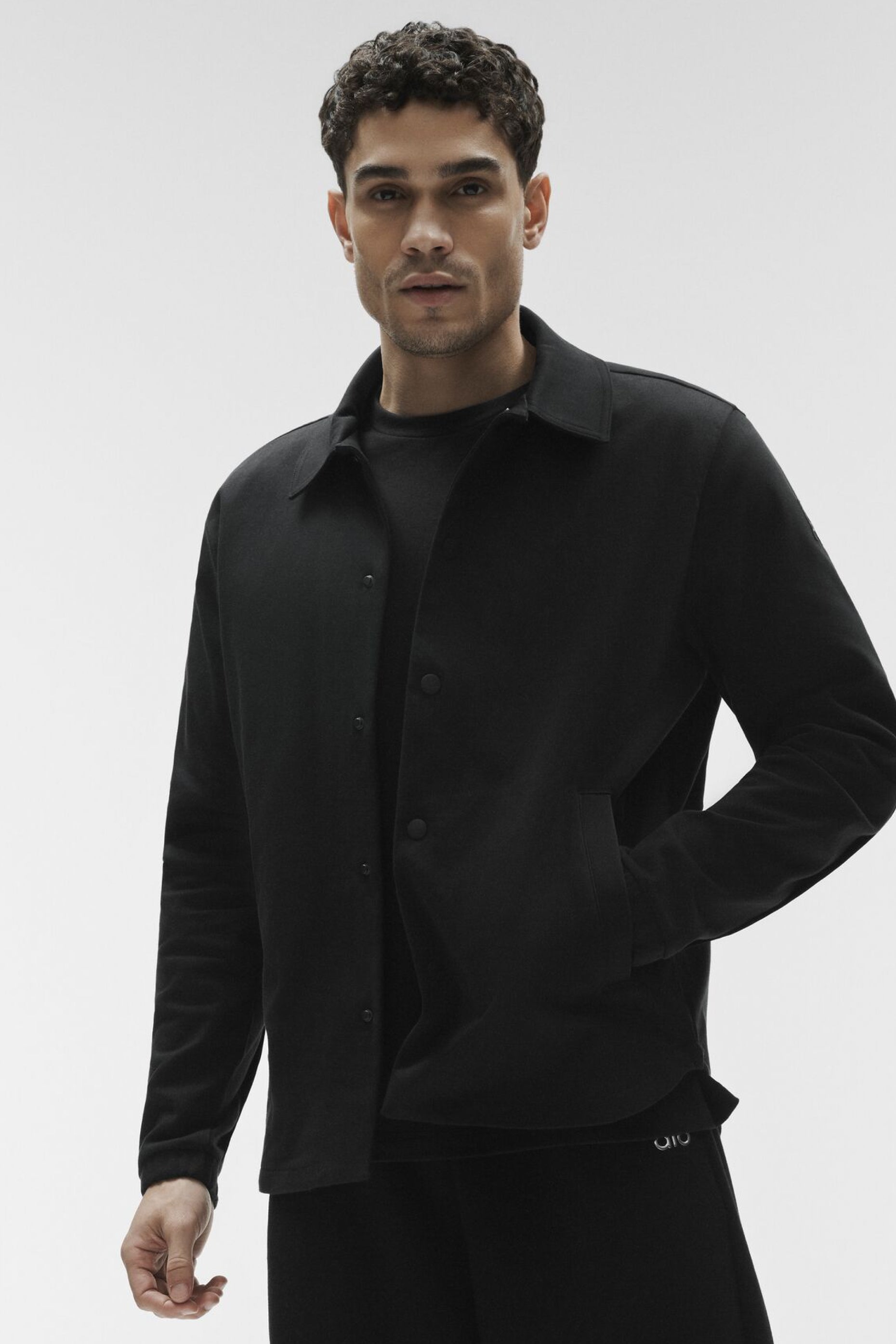 Edition Sueded Jacket - Black — photo 1