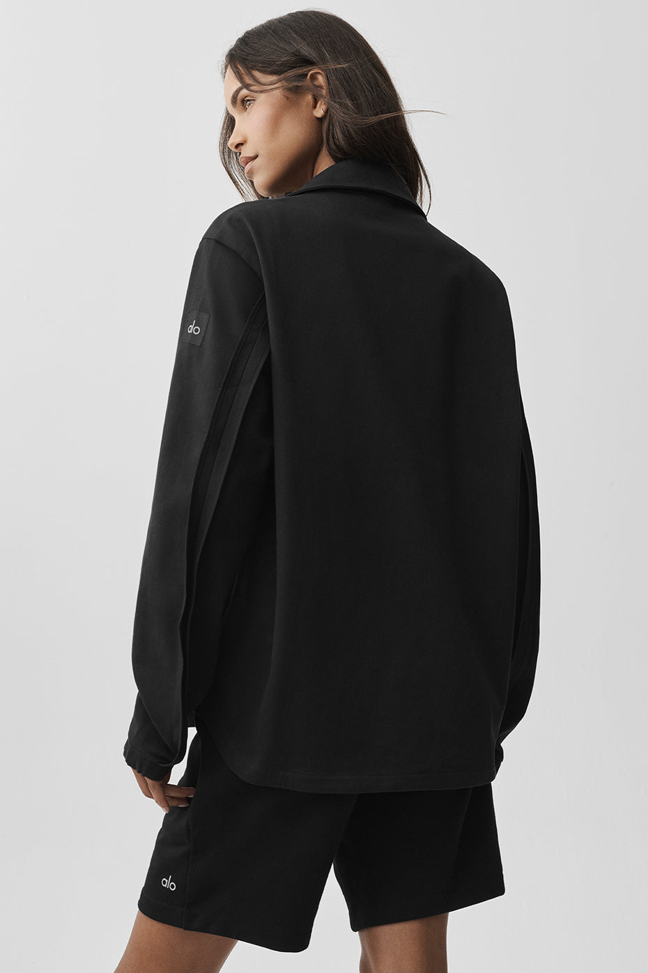 Edition Sueded Jacket - Black — photo 2