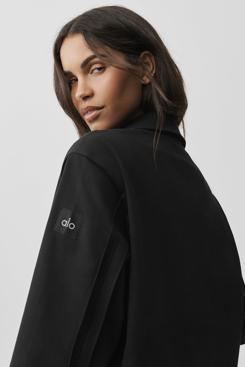 Edition Sueded Jacket - Black — photo 4