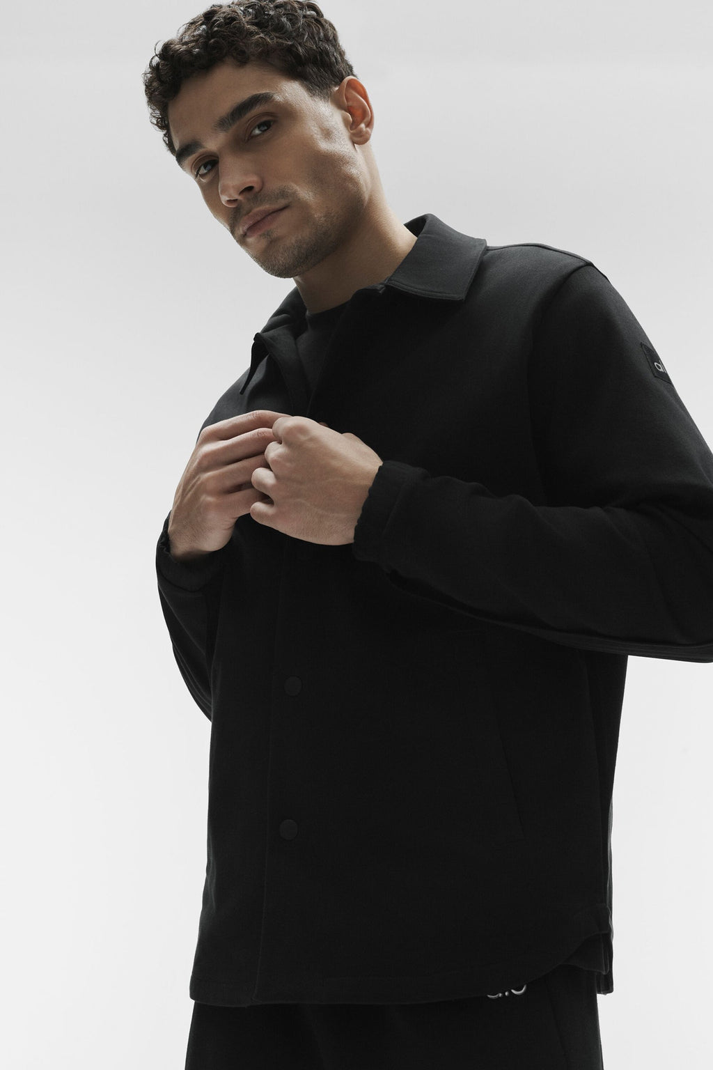 Edition Sueded Jacket - Black — photo 3