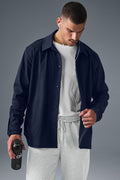 Edition Sueded Jacket - Navy — photo 1