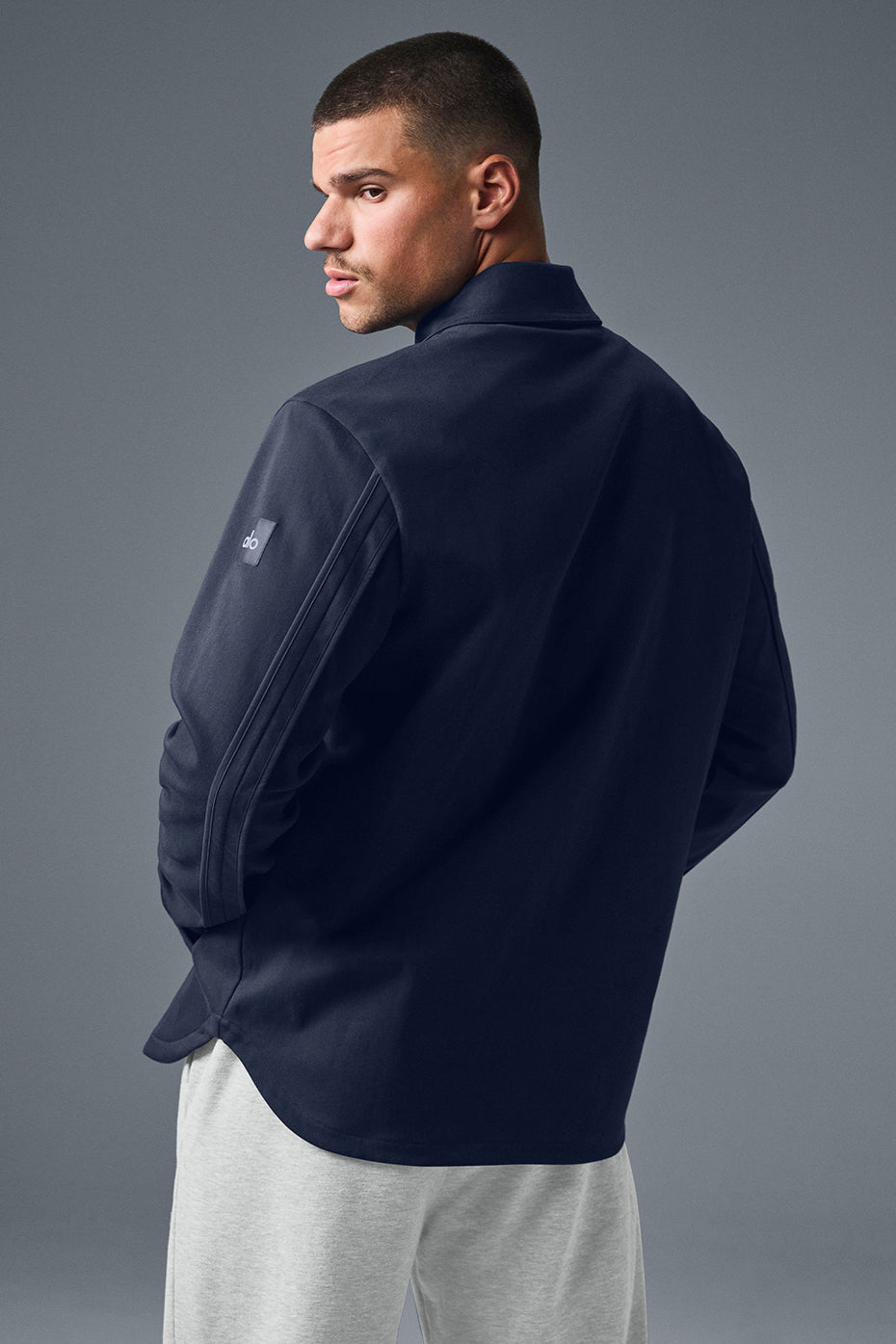 Edition Sueded Jacket - Navy — photo 2