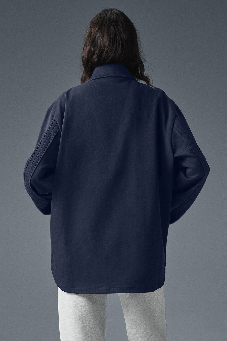 Edition Sueded Jacket - Navy — photo 2