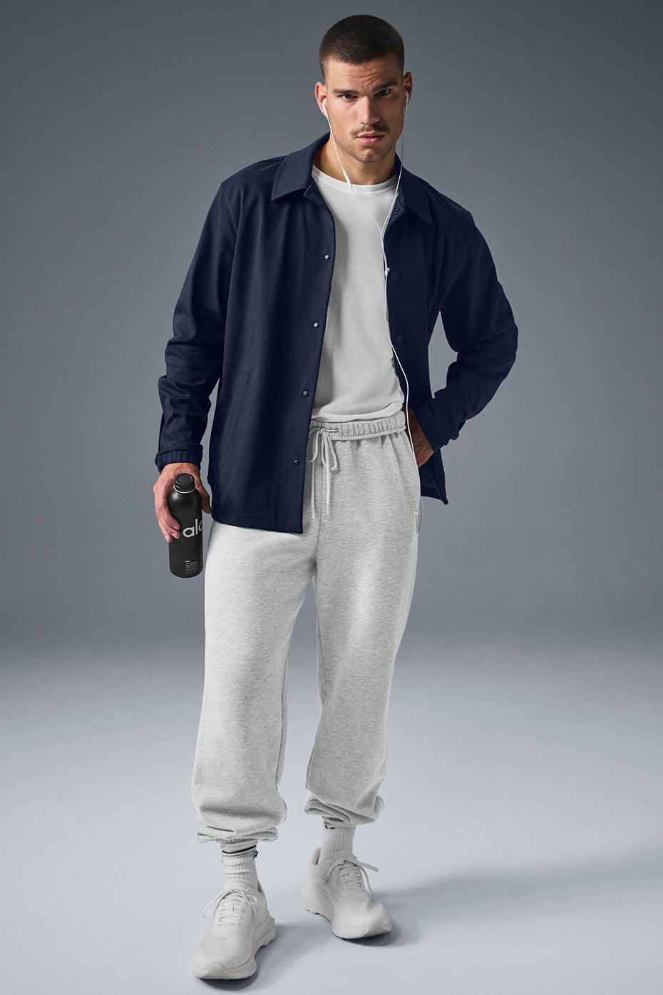 Edition Sueded Jacket - Navy — photo 5