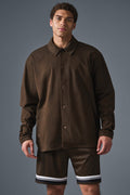Edition Sueded Jacket - Espresso — photo 1