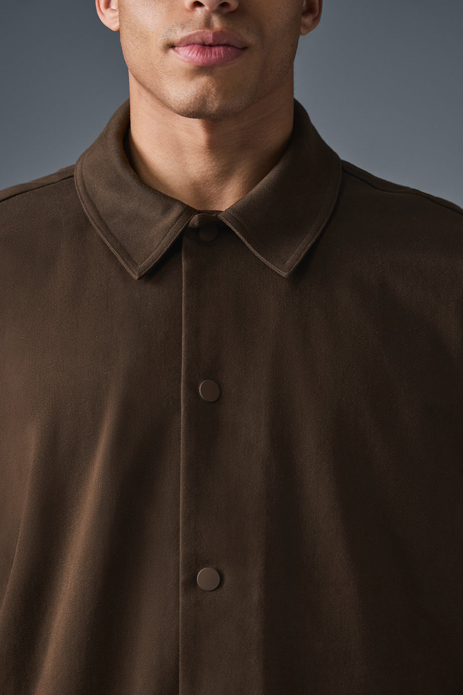 Edition Sueded Jacket - Espresso — photo 4