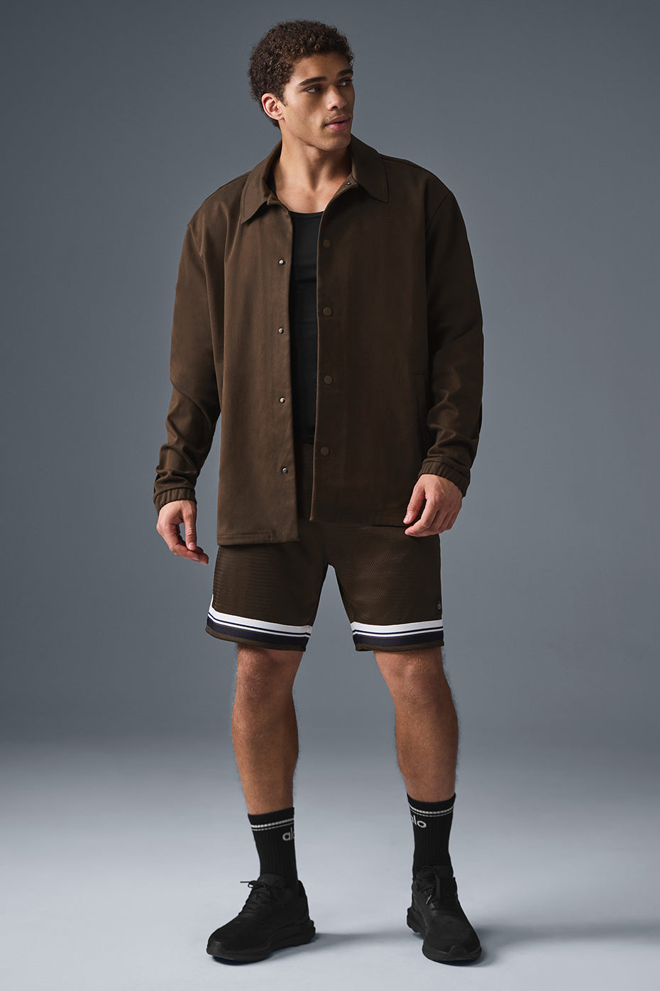 Edition Sueded Jacket - Espresso — photo 5