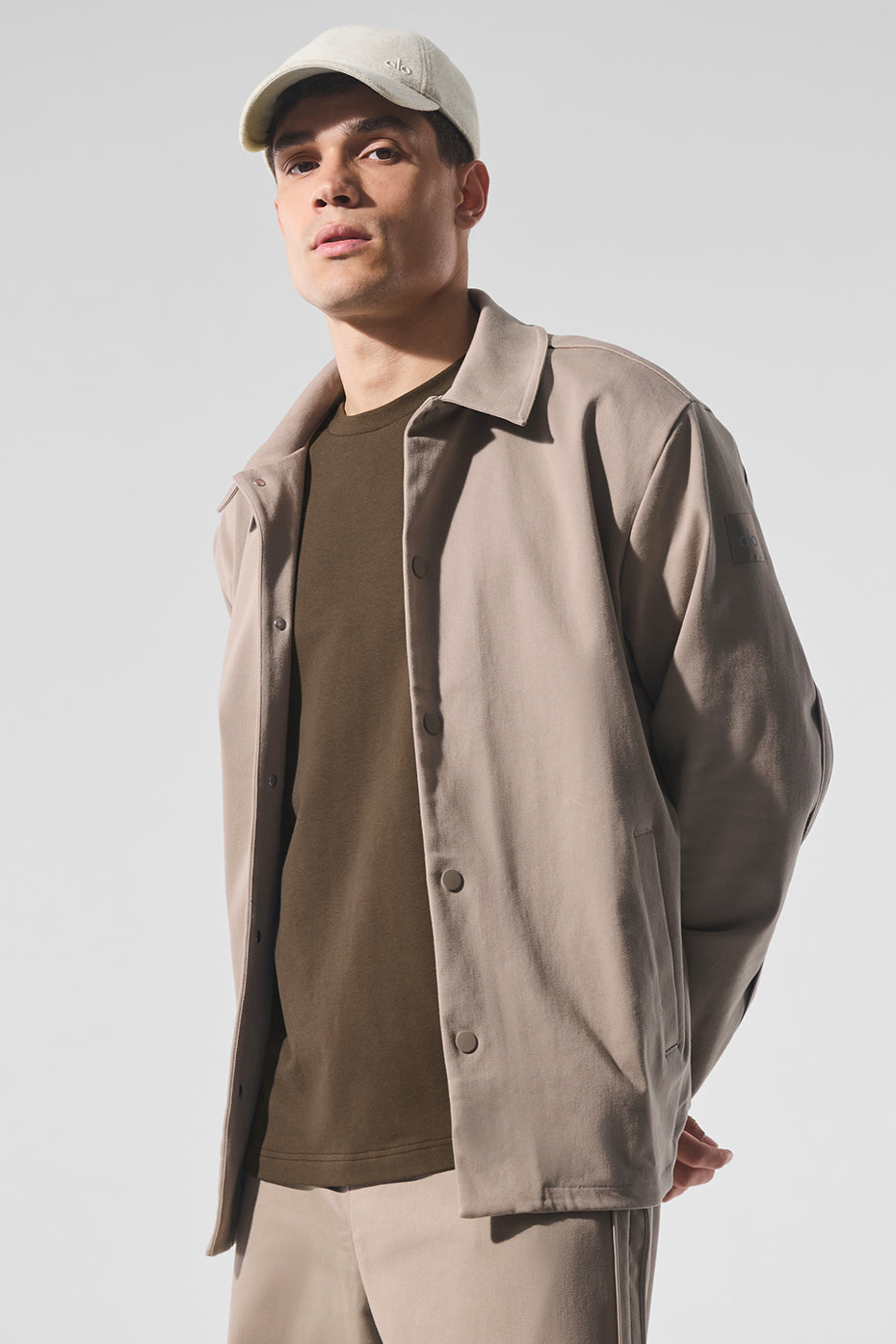 Edition Sueded Jacket - Gravel — photo 1