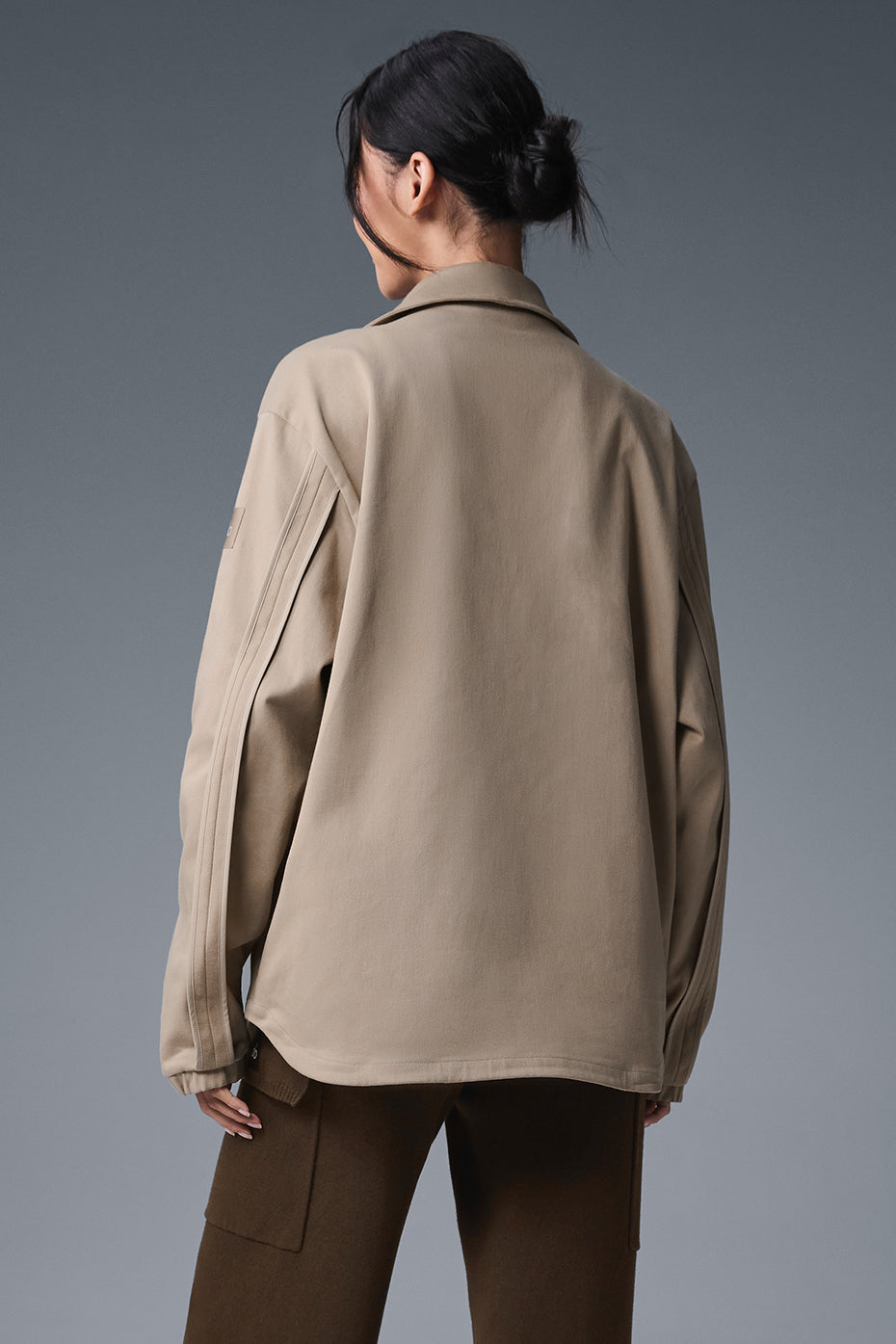 Edition Sueded Jacket - Gravel — photo 2