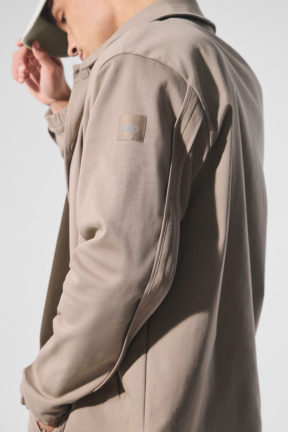 Edition Sueded Jacket - Gravel — photo 3