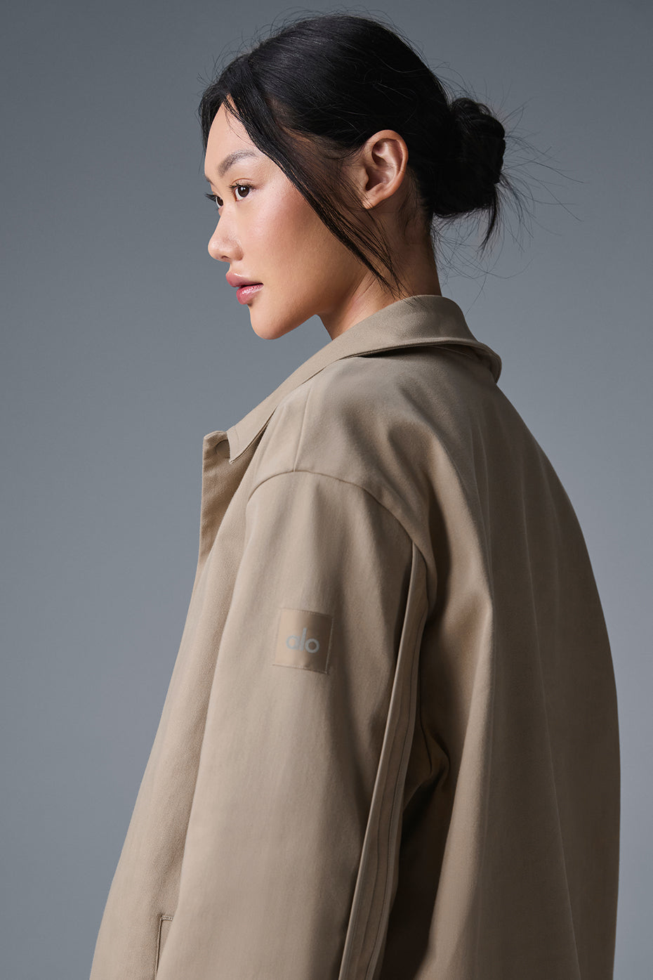 Edition Sueded Jacket - Gravel — photo 4