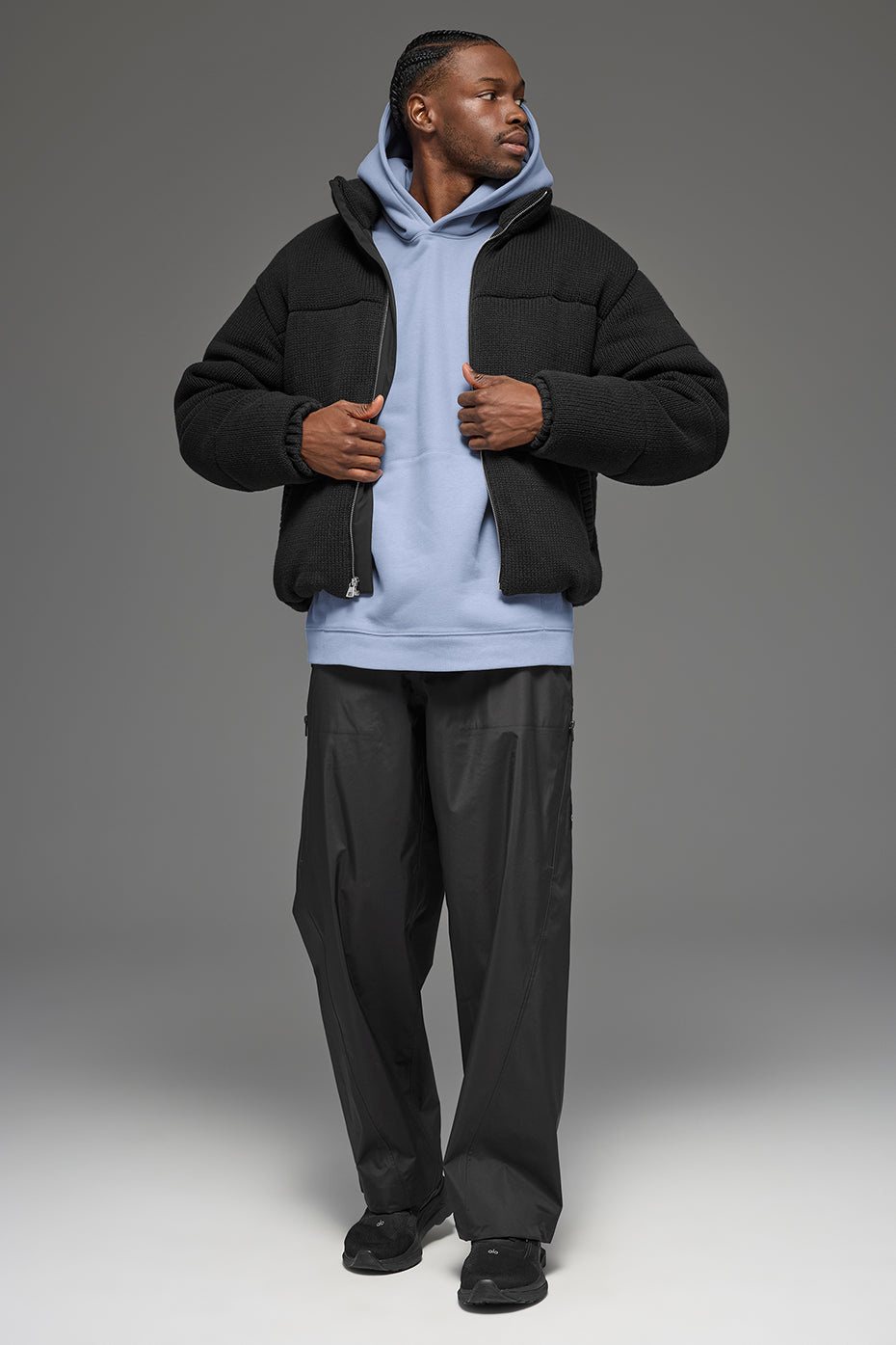 Stage Sweater Puffer - Black — photo 1