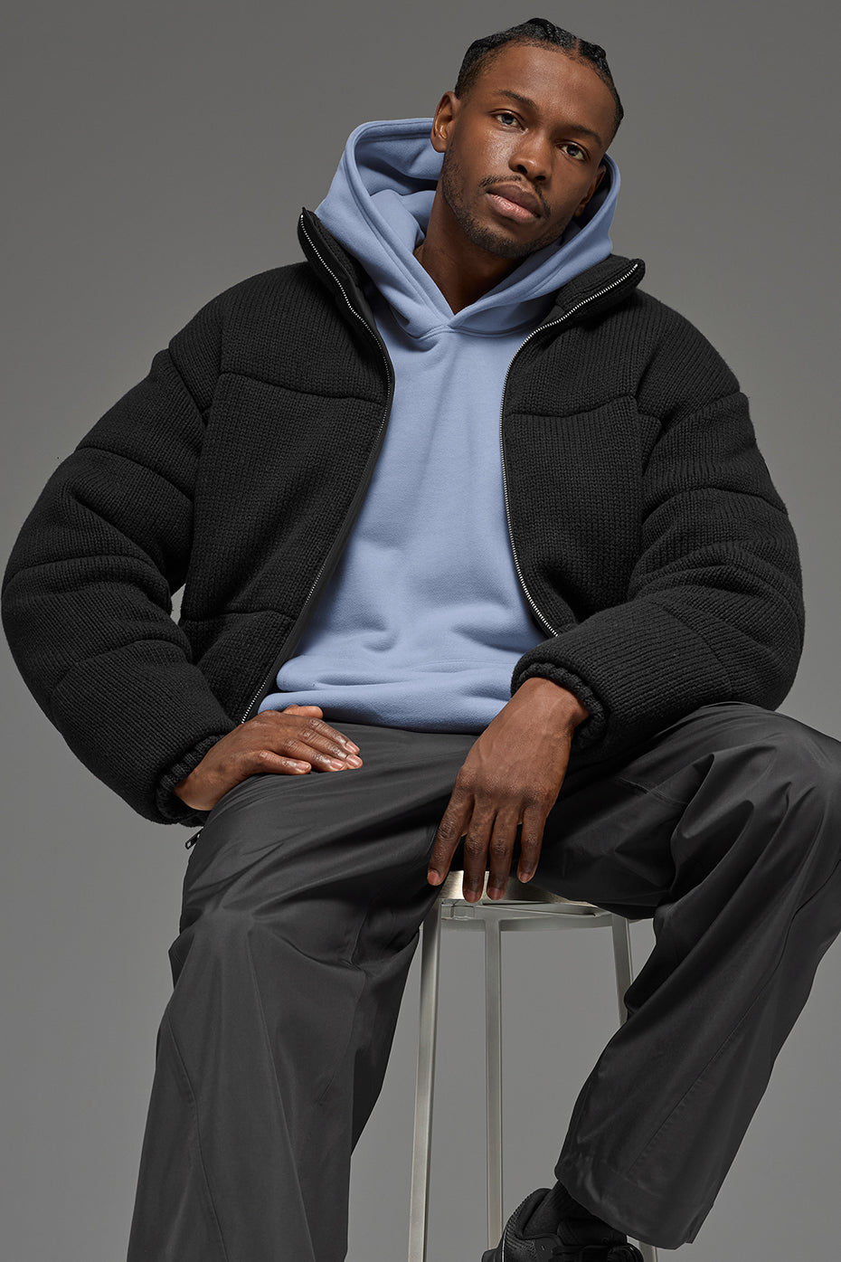 Stage Sweater Puffer - Black — photo 4